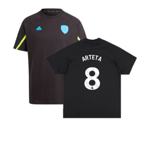 2023-2024 Arsenal D4GMD Tee (Black) (Arteta 8)