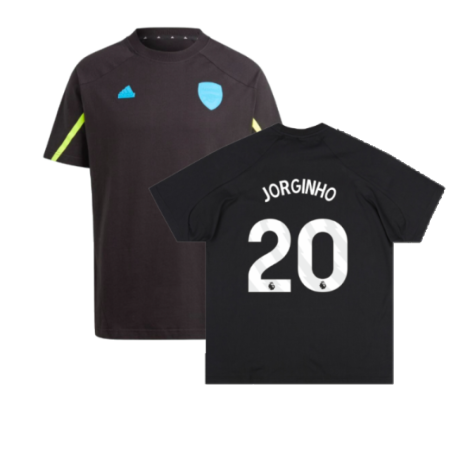 2023-2024 Arsenal D4GMD Tee (Black) (Jorginho 20)