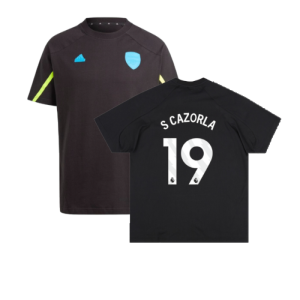 2023-2024 Arsenal D4GMD Tee (Black) (S Cazorla 19)