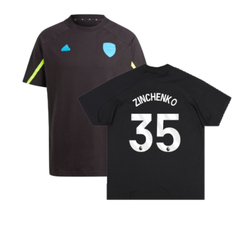 2023-2024 Arsenal D4GMD Tee (Black) (Zinchenko 35)