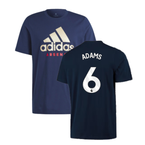 2023-2024 Arsenal DNA Graphic Tee (Navy) (Adams 6)