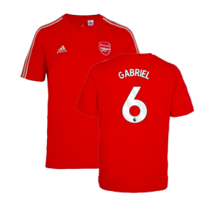 2023-2024 Arsenal DNA Tee (Red) (Gabriel 6)