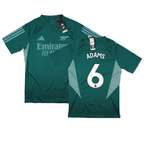 2023-2024 Arsenal EU Training Jersey (Rich Green) (Adams 6)