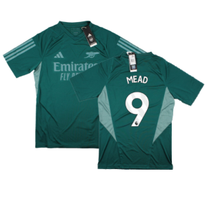 2023-2024 Arsenal EU Training Jersey (Rich Green) (Mead 9)