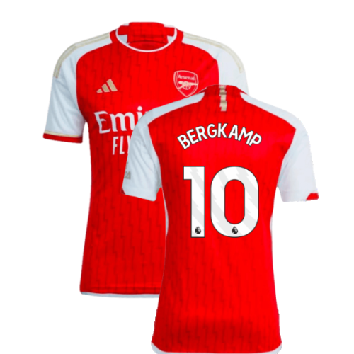 2023-2024 Arsenal Home Shirt (Bergkamp 10)