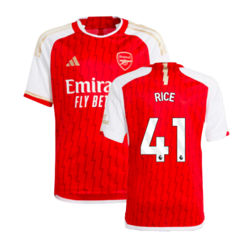 2023-2024 Arsenal Home Shirt (Kids) (Rice 41)