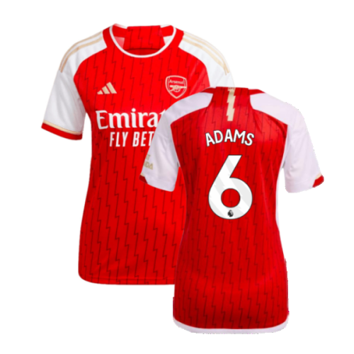 2023-2024 Arsenal Home Shirt (Ladies) (Adams 6)