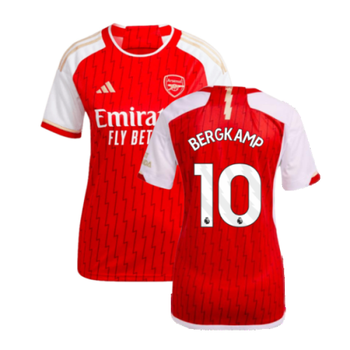 2023-2024 Arsenal Home Shirt (Ladies) (Bergkamp 10)