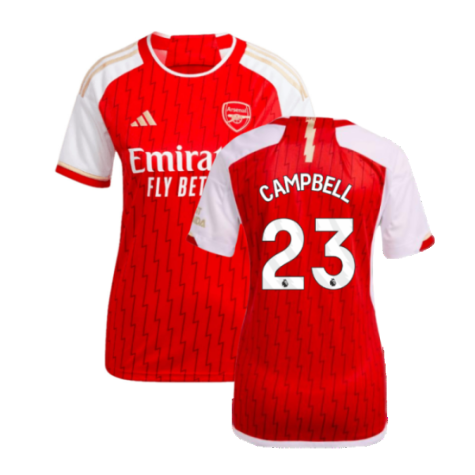 2023-2024 Arsenal Home Shirt (Ladies) (Campbell 23)