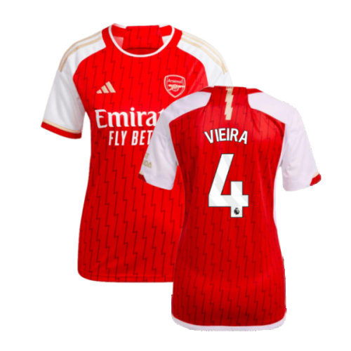 2023-2024 Arsenal Home Shirt (Ladies) (Vieira 4)