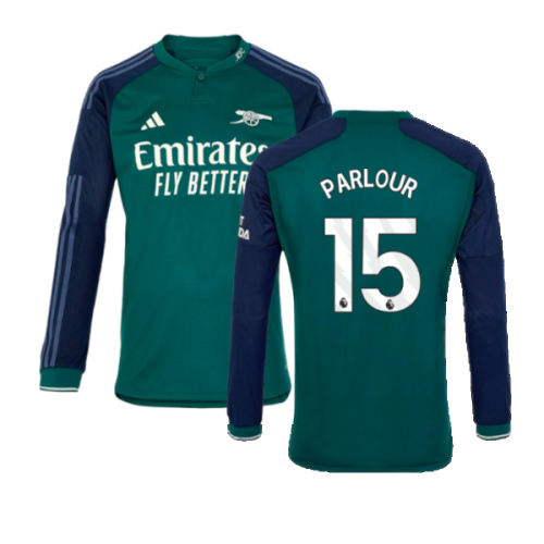 2023-2024 Arsenal Long Sleeve Third Shirt (Parlour 15)