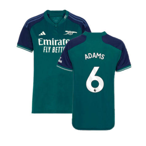 2023-2024 Arsenal Third Shirt (Ladies) (Adams 6)