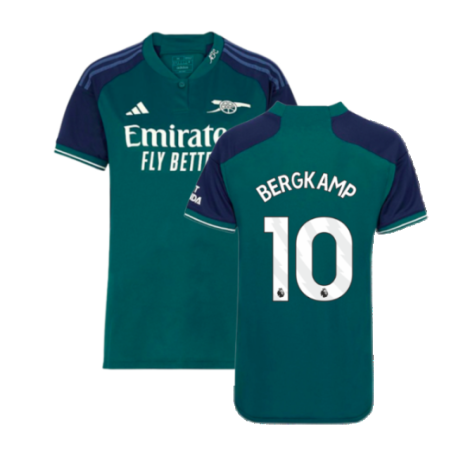 2023-2024 Arsenal Third Shirt (Ladies) (Bergkamp 10)