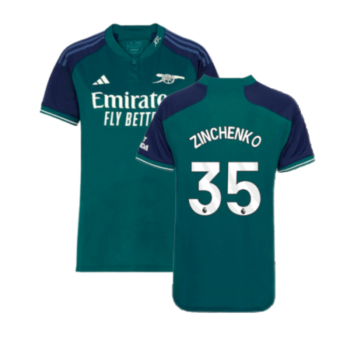 2023-2024 Arsenal Third Shirt (Ladies) (Zinchenko 35)