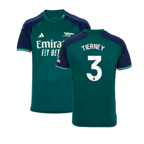 2023-2024 Arsenal Third Shirt (Tierney 3)