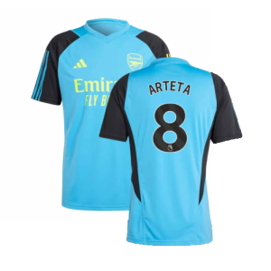 2023-2024 Arsenal Training Jersey (Pulse Blue) (Arteta 8) 2023-2024 Arsenal Training Jersey (Pulse Blue) (Arteta 8)