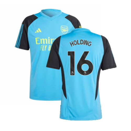 2023-2024 Arsenal Training Jersey (Pulse Blue) (Holding 16)