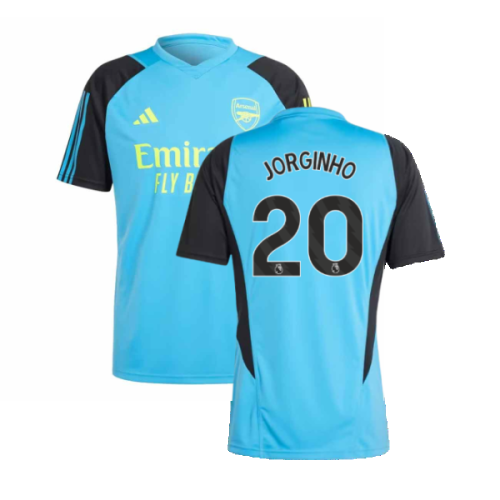 2023-2024 Arsenal Training Jersey (Pulse Blue) (Jorginho 20)