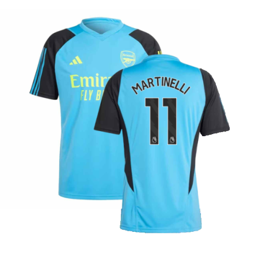 2023-2024 Arsenal Training Jersey (Pulse Blue) (Martinelli 11)