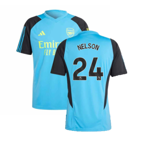 2023-2024 Arsenal Training Jersey (Pulse Blue) (Nelson 24)