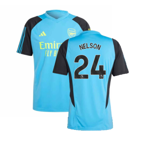 2023-2024 Arsenal Training Jersey (Pulse Blue) (Nelson 24)