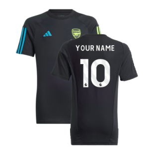 2023-2024 Arsenal Training Tee (Black) - Kids