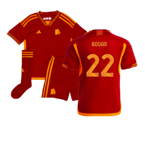 2023-2024 AS Roma Home Mini Kit (AOUAR 22)