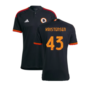 2023-2024 AS Roma Third Shirt (KRISTENSEN 43)