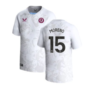2023-2024 Aston Villa Away Shirt (Kids) (Moreno 15) 2023-2024 Aston Villa Away Shirt (Kids) (Moreno 15)