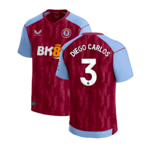 2023-2024 Aston Villa Home Shirt (Diego Carlos 3) 2023-2024 Aston Villa Home Shirt (Diego Carlos 3)