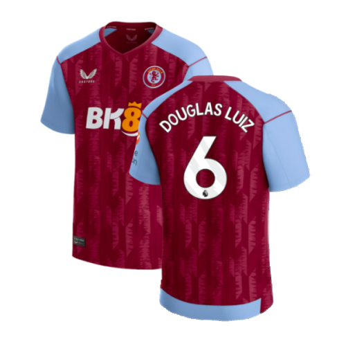 2023-2024 Aston Villa Home Shirt (Douglas Luiz 6)