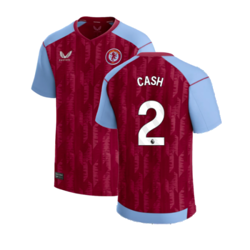 2023-2024 Aston Villa Home Shirt (Kids) (Cash 2)