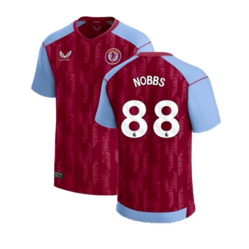 2023-2024 Aston Villa Home Shirt (Kids) (Nobbs 88)