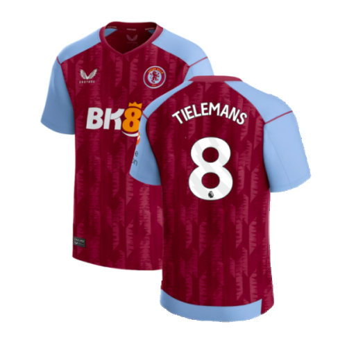 2023-2024 Aston Villa Home Shirt (Tielemans 8)