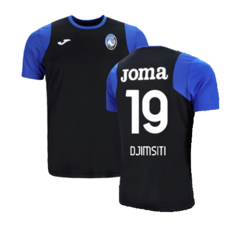 2023-2024 Atalanta Training Shirt (Black) (Djimsiti 19)