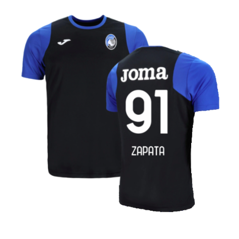 2023-2024 Atalanta Training Shirt (Black) (Zapata 91)