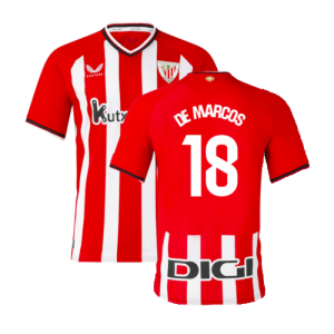 2023-2024 Athletic Bilbao Home Shirt (De Marcos 18)