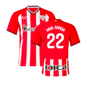 2023-2024 Athletic Bilbao Home Shirt (Kids) (Raul Garcia 22)