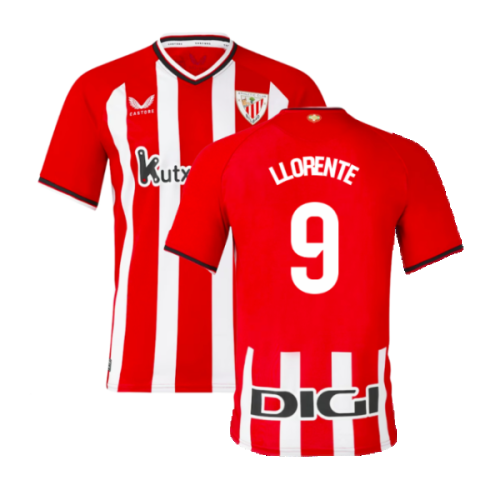 2023-2024 Athletic Bilbao Home Shirt (Llorente 9)