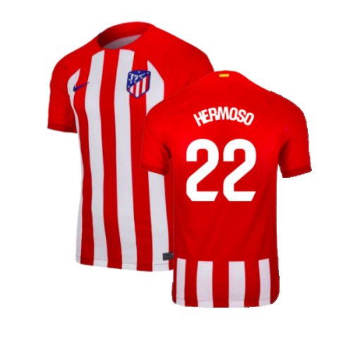 2023-2024 Atletico Madrid Home Shirt (Hermoso 22)