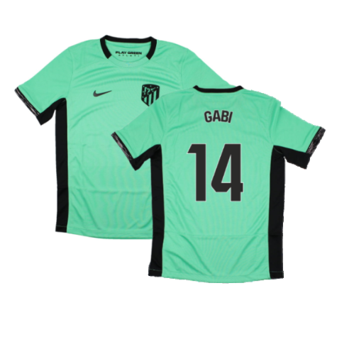 2023-2024 Atletico Madrid Third Shirt (Kids) (Gabi 14)