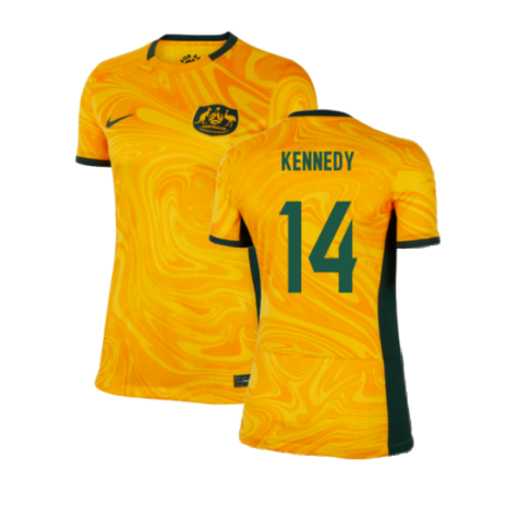 2023-2024 Australia WWC Home Shirt (Ladies) (Kennedy 14)