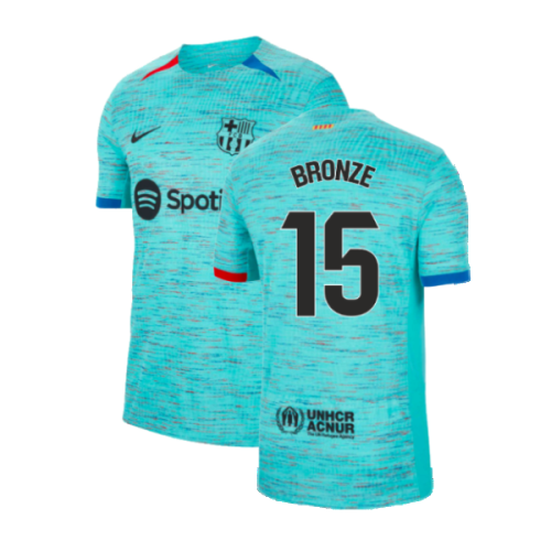 2023-2024 Barcelona Authentic Third Shirt (Bronze 15)