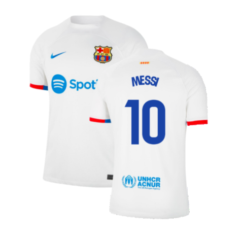 2023-2024 Barcelona Away Shirt (Messi 10)