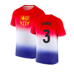 2023-2024 Barcelona Crest Tee (Blue) (Codina 3)