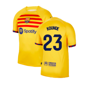 2023-2024 Barcelona Fourth Shirt (Kounde 23)