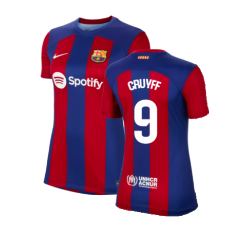 2023-2024 Barcelona Home Shirt (Ladies) (Cruyff 9)