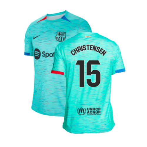 2023-2024 Barcelona Third Shirt (Christensen 15)