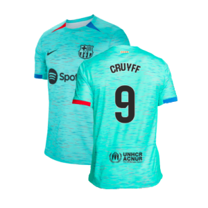 2023-2024 Barcelona Third Shirt (Cruyff 9)