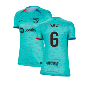 2023-2024 Barcelona Third Shirt (Ladies) (Xavi 6)